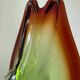 Large Murano crystal bowl from the 60s