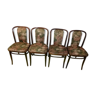 Lot de 4 chaises vintage