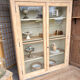 Wooden display cabinet