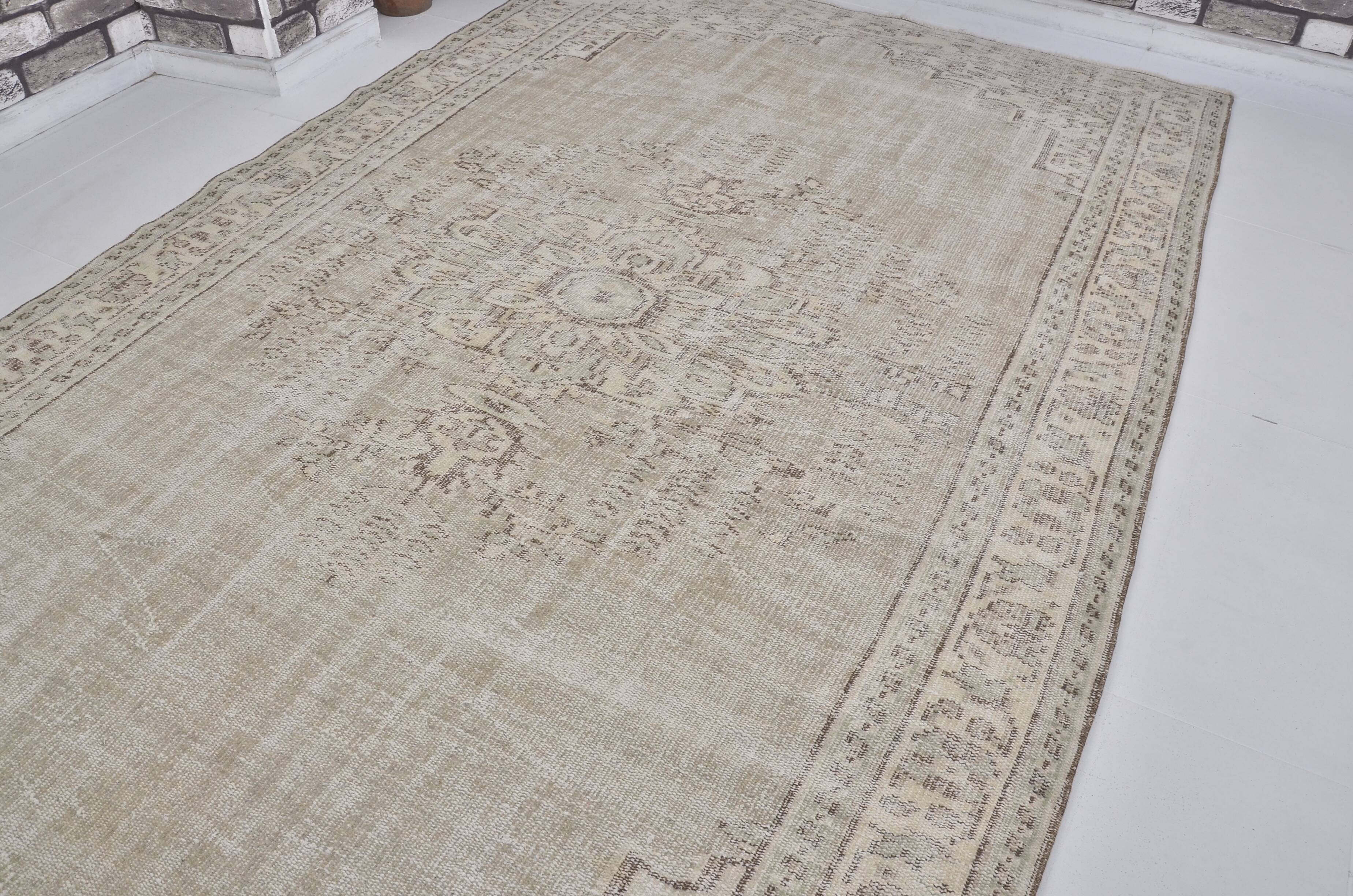Beige Anatolian Handknotted Wool Rug sku 1487
