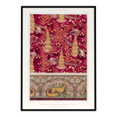 Poster “Ordinary Pheasants and Fox”, after an Art Nouveau lithograph