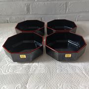 4 grandestasses 20 cl opaline français vintage arcoroc modèle octime, année