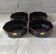 4 large 20 cl opaline cups french vintage arcoroc model octime, year