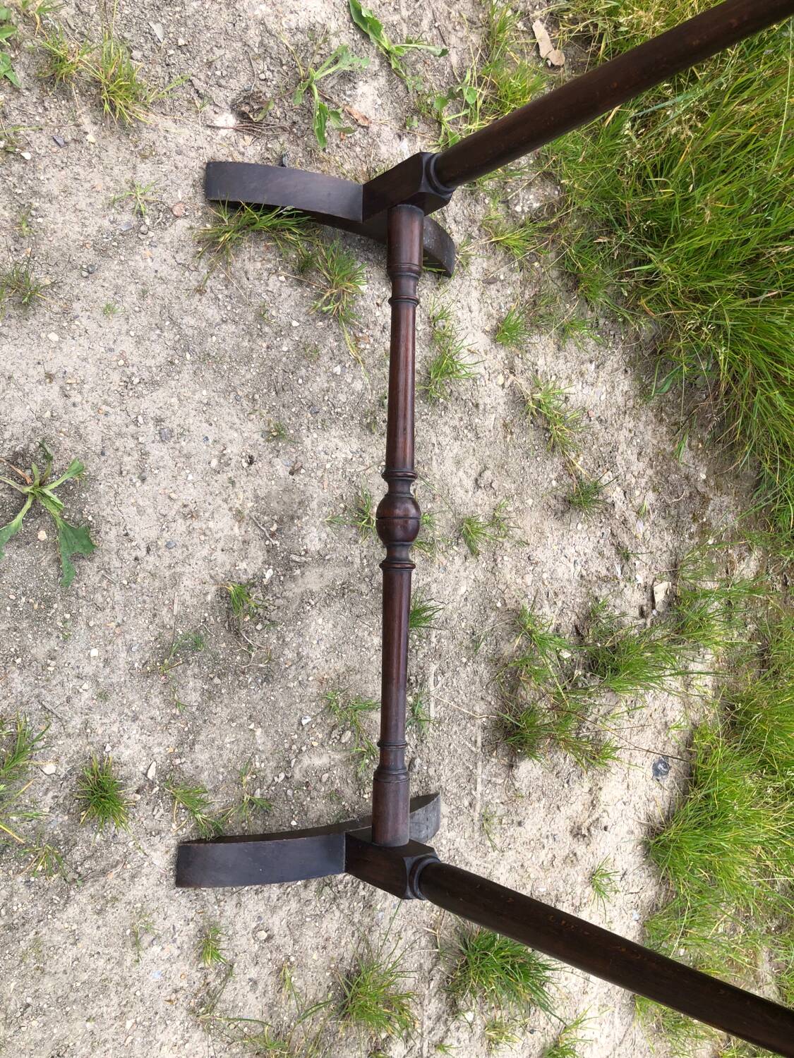 Small wooden console