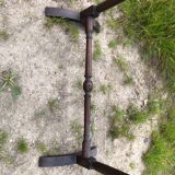 Small wooden console