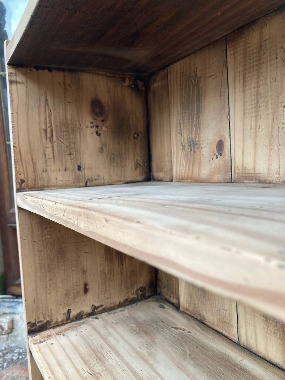 Vintage bookshelf