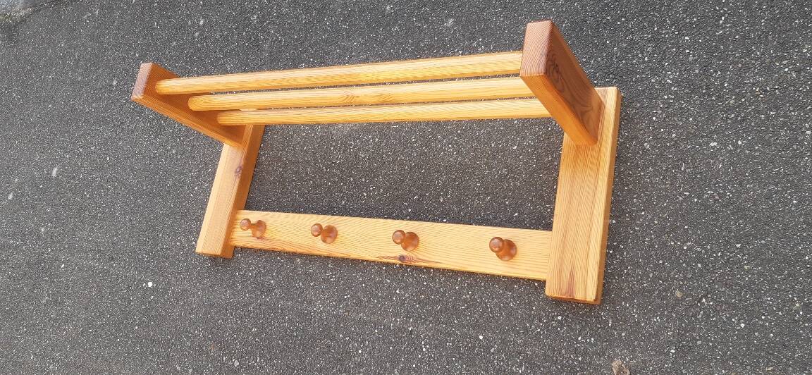 Scandinavian coat rack by Glas Mäster Markaryd