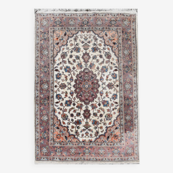 Jihangir oriental rug - wool and silk: 1.82 x 1.26 meters