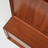 Danish cabinet in 2 parts in teak by Svend Aage Rasmussen for Alderslyst Møbelfabrik