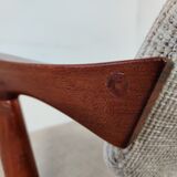 Kai Kristiansen model 72 teak chair, Denmark 60s