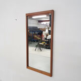 Teak mirror by Aksel Kjersgaard, Denmark 1960's