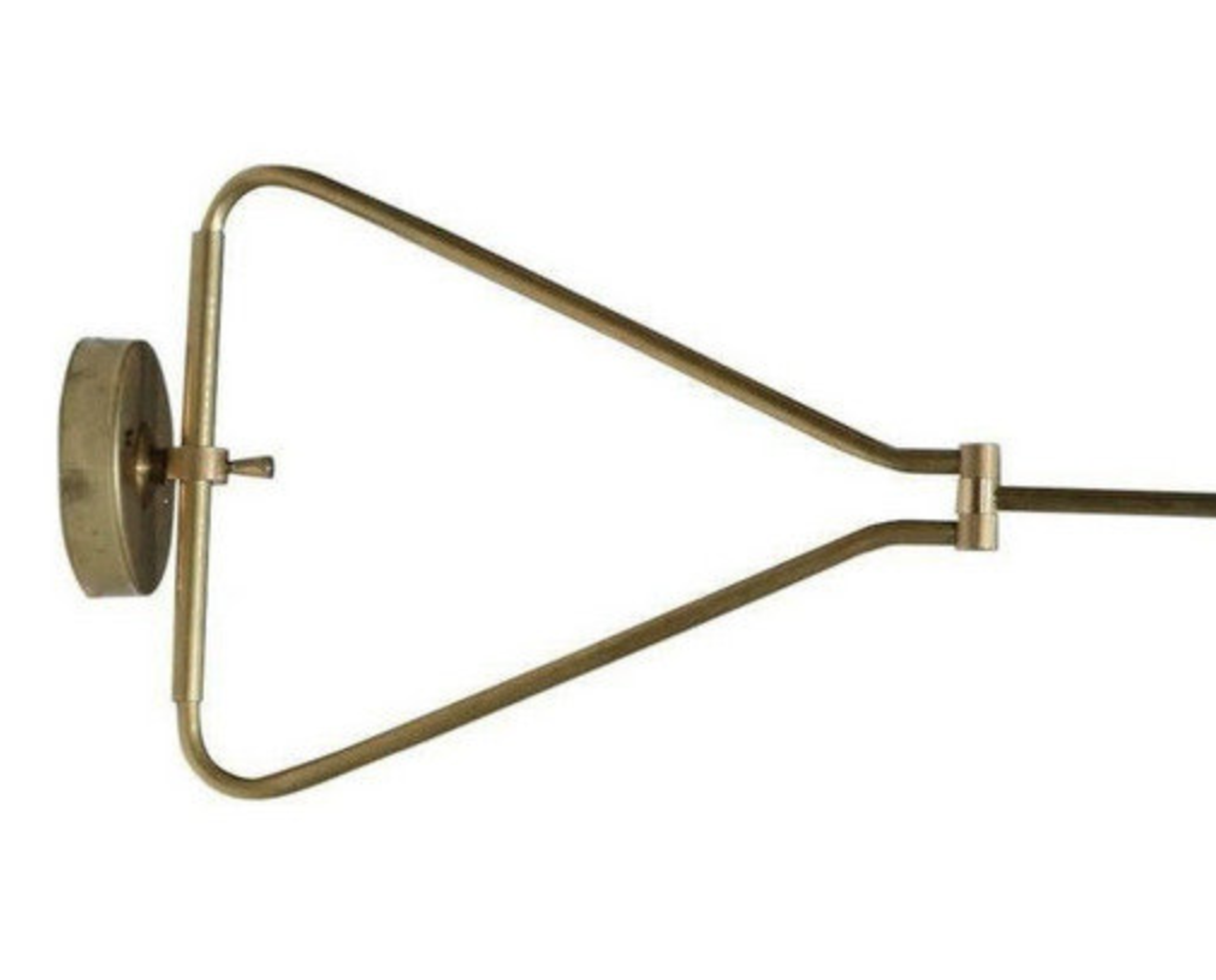 Applique italienne articulable vert sauge & blanc