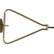 Applique italienne articulable vert sauge & blanc