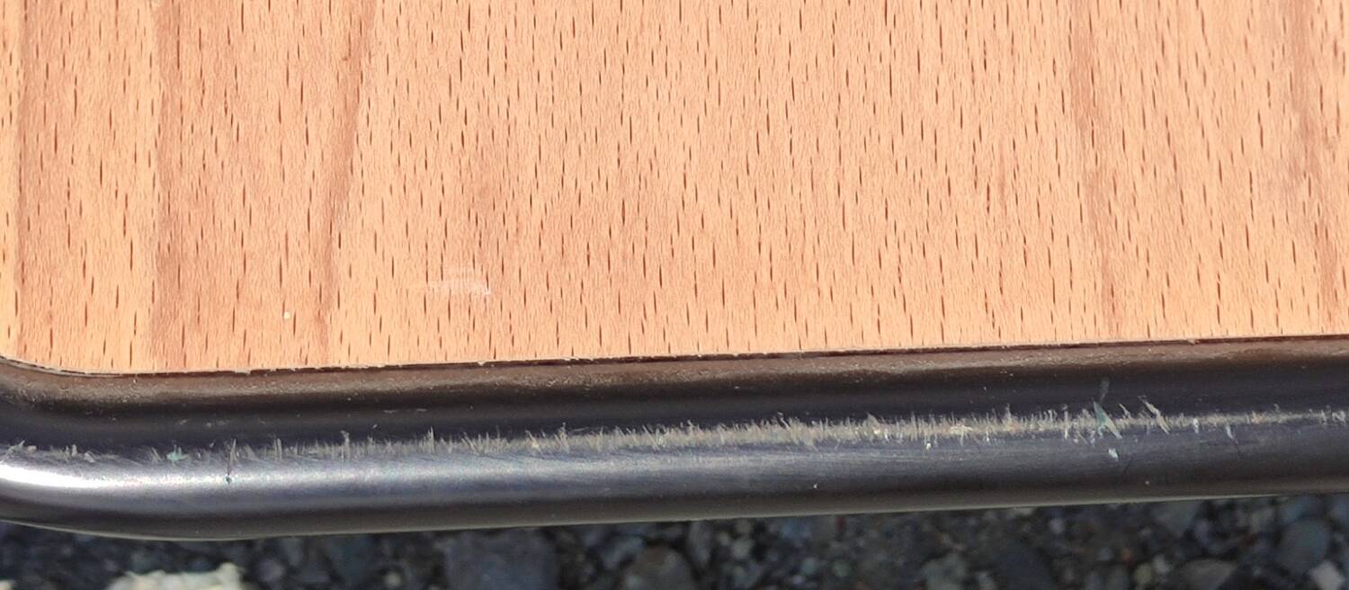 Pair of vintage industrial workshop stools