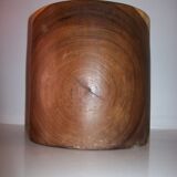 Cache pot en bois naturel