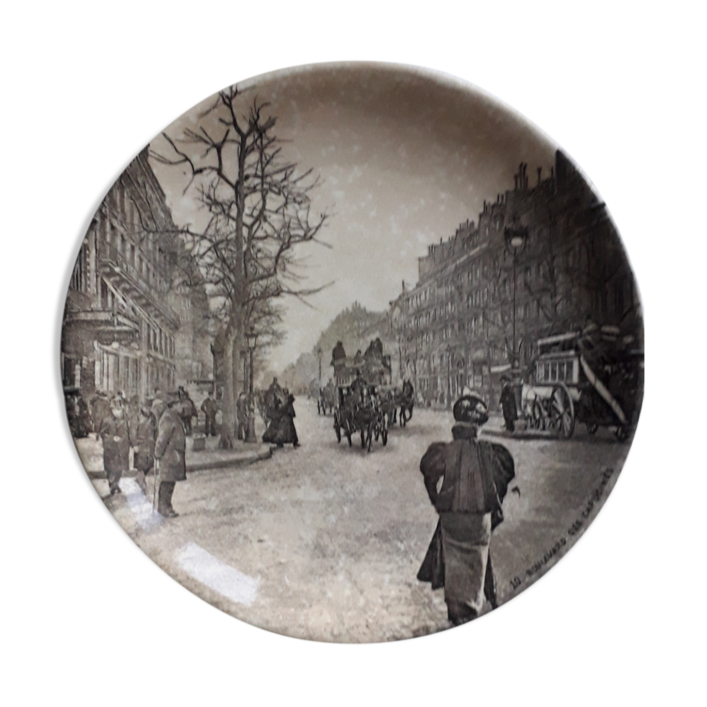 Decorative plate HBC CHOISY LE ROY