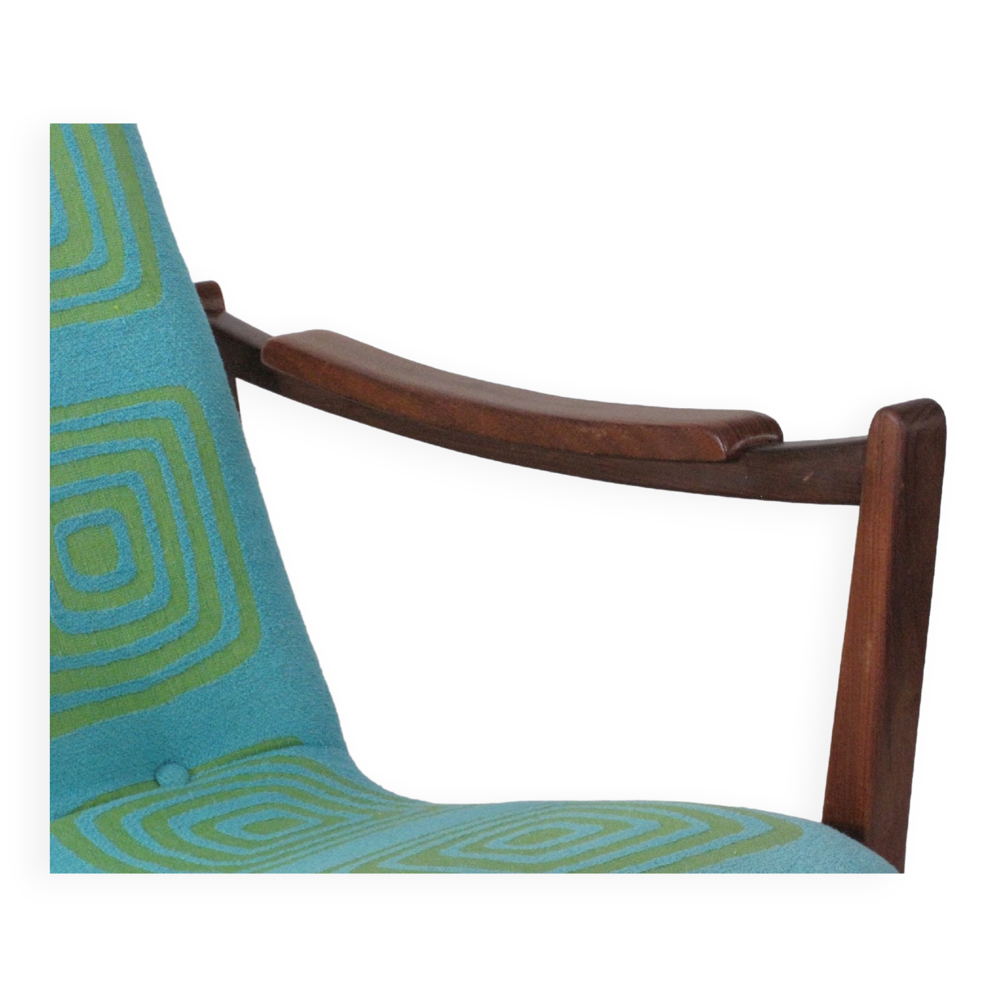 Danish lounge chair in teakwood 1960s