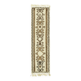 Turkish Handwoven Vintage Herki Kilim 104 cm x 336 cm
