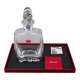Baccarat crystal carafe with millefiori stopper and original box.