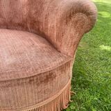 Velvet sofa