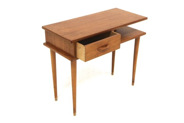 Console scandinave en teck, suède, 1960