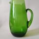 Pitcher and glasses in blown glass vintage 60s