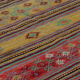 Anatolian handmade kilim rug 265 cm x 168 cm