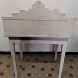 Old vintage wooden dressing table