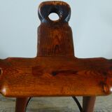 Brutalist style bar stool