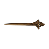 Former early XXeme bronze paper cut by E. Herzig