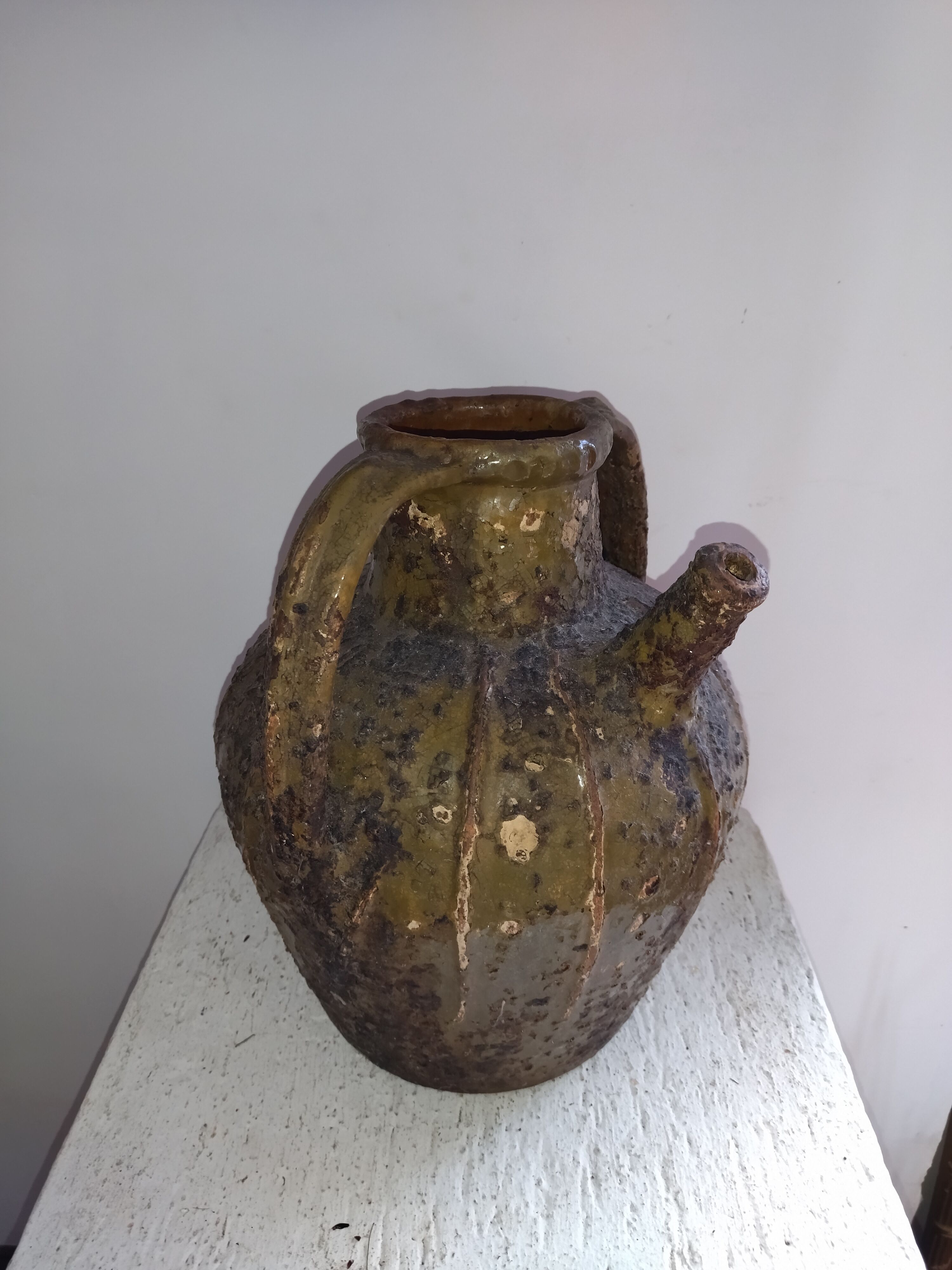 Jarre à huile terre cuite XVIIIe siècle