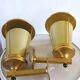 Pair of 50s design wall lamps