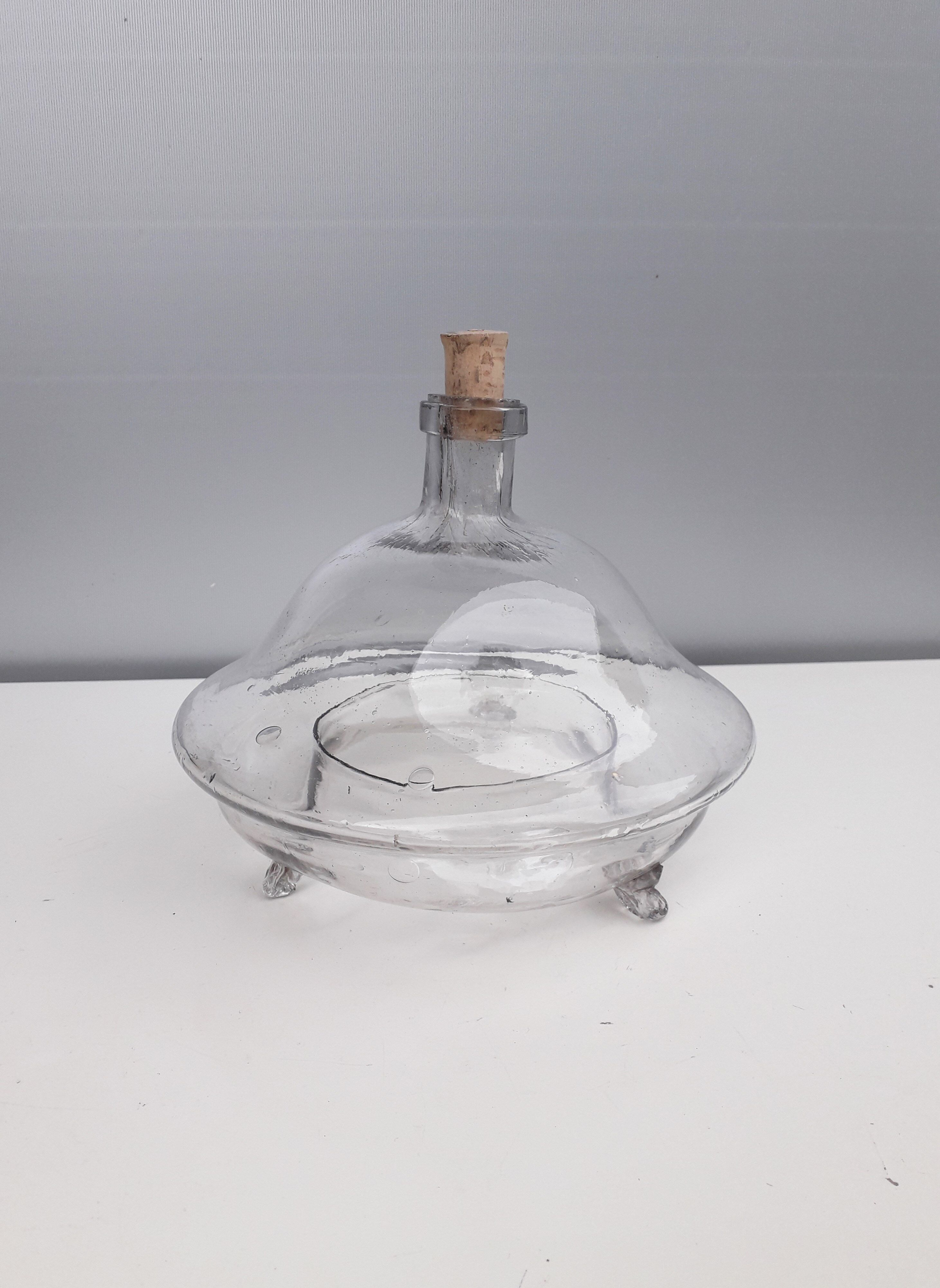 Gobe mouche en verre XIXème