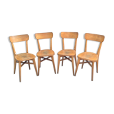 Lot of 4 vintage chairs