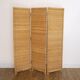 Vintage screen in rattan and wood 1960