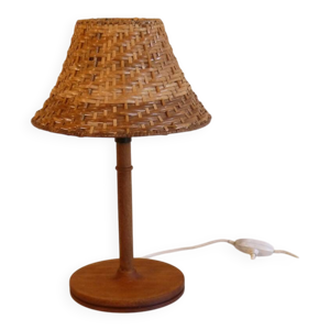 Lampe danoise en teck