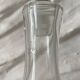 Large Dansk glass carafe, vintage Scandinavian design, ball stopper.