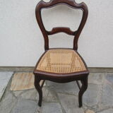 Chaise cannée ancienne