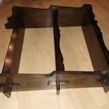 Napoleon-style wall shelves