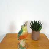 Porcelain image kingfisher vintage