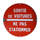 Old plate diameter 30 cm deco loft garage