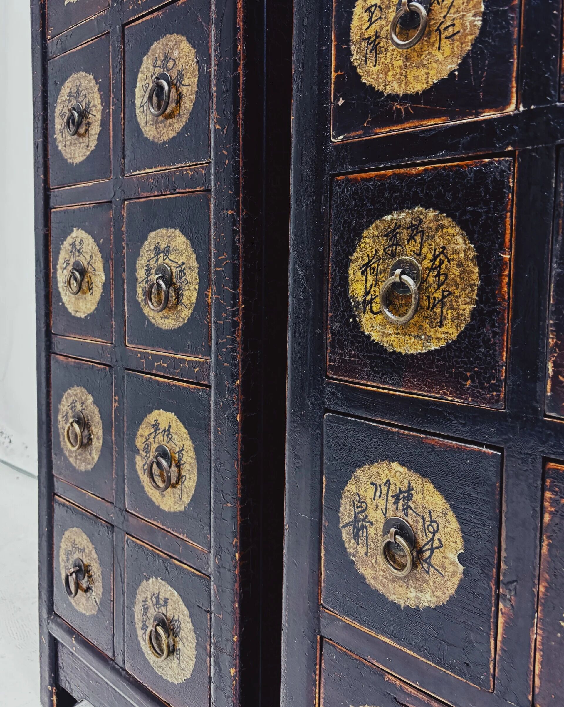 Antique Chinese apothecary cabinet