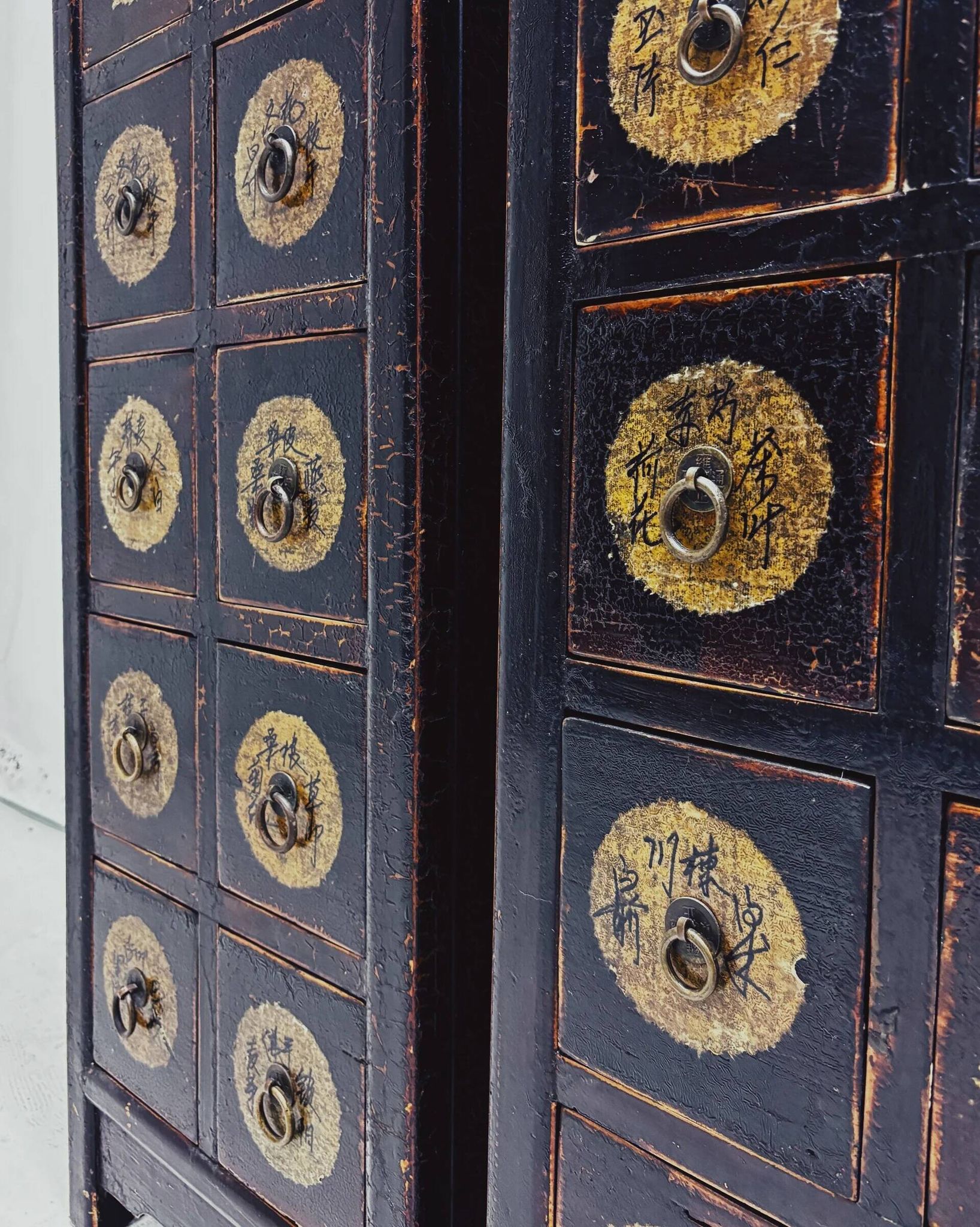 Antique Chinese apothecary cabinet