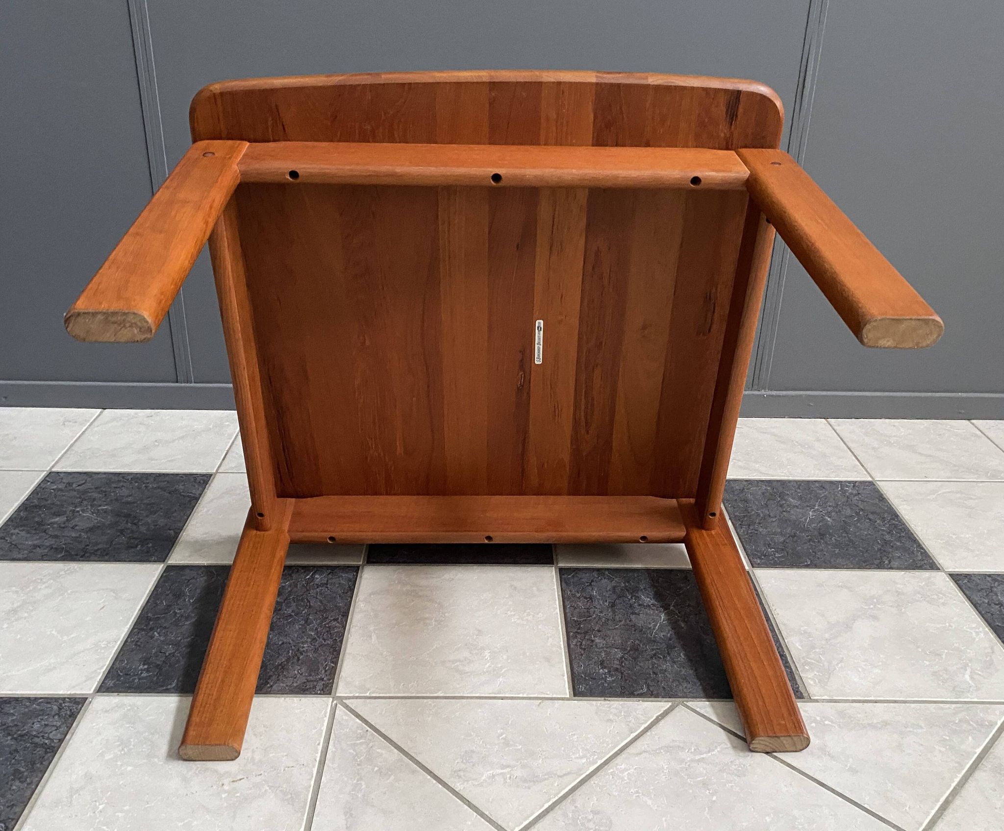 Solid Teak coffee table by S. Burchardt Nielsen 1960s
