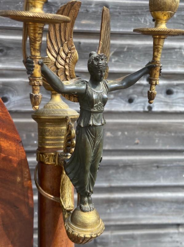 Empire 19th century mahogany hairdresser