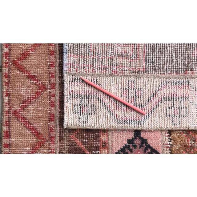 1970's Vintage Turkish Hand-Knotted Hallway Kitchen Runner Rug 84x296