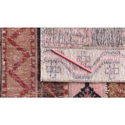 Tapis de couloir de cuisine turc vintage des années 1970, noué à la main, 84x296.