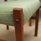 Set of six teak chairs, Danish design, 70s, production: Denmark