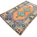 Colourful Oushak Turkish Carpet