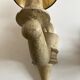Pair of Arlus torchlight wall light in art deco plaster 1950
